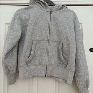 Abercrombie Girls Gray Hoodie Jacket